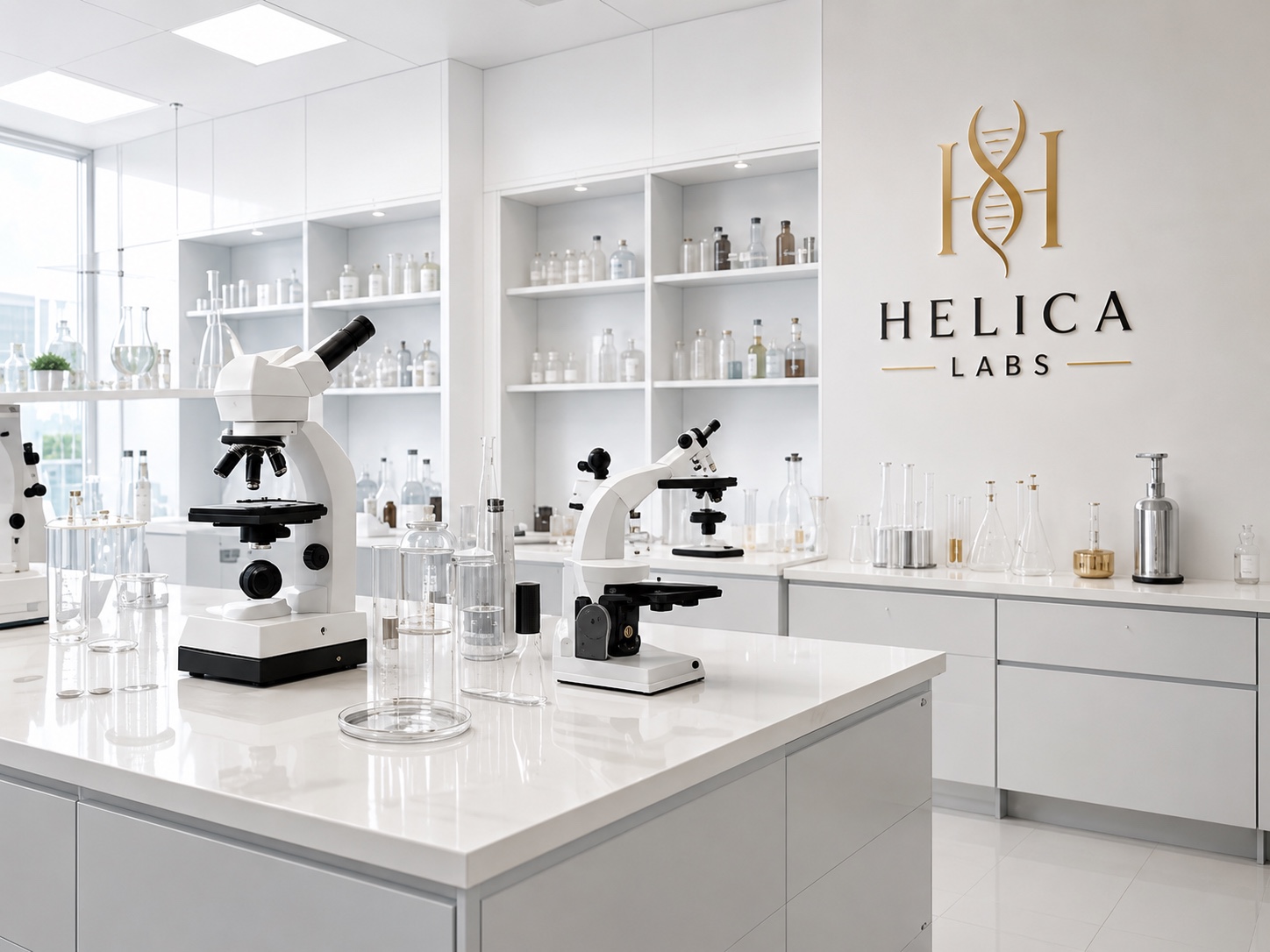 Inside the Helica Labs laboratory